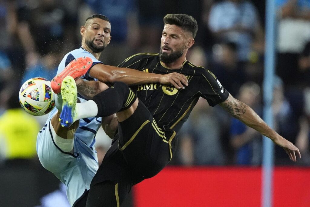 Olivier Giroud Kesulitan di Atas Lapangan MLS LAFC
